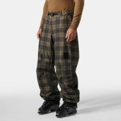 Spodnie narciarskie Helly Hansen ULLR D 2.0. Brązowe spodnie narciarskie Helly Hansen, bez wzorów, narciarskie. Za 921.50 zł.