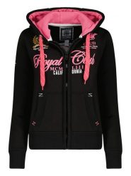 Canadian Peak Bluza "Fanilleak" w kolorze czarnym rozmiar: S. Czarne bluzy Canadian Peak, s, z aplikacjami, bez ramiączek, bez kaptura. Za 127.95 zł.