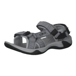 Sandały dla kobiet CMP Hamal Hiking. Czarne sandały CMP, bez wzorów, sportowe, bez obcasa, bez zapięcia. Za 139.00 zł.