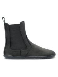 Groundies Skórzane buty "Camden" w kolorze antracytowym do chodzenia na boso rozmiar: 38. Czarne buty sportowe lifestyle Groundies, bez wzorów, z nubiku, sportowe, bez zapięcia. Za 339.99 zł.