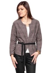 DAMSKI ŻAKIET LEE KIMONO JACKET BURNT HENNA L56LAYMU. Czarne marynarki i żakiety Lee, l, bez wzorów, bez ramiączek. W wyprzedaży za 79.99 zł.