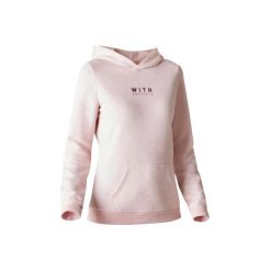 Bluza na zamek z kapturem Gym & Pilates 520 damska. Bluzy marki DOMYOS. Za 54.99 zł.