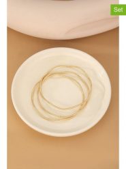 Atelier MIU Pozłacane bransoletki (3 szt.) rozmiar: onesize. Żółte bransoletki atelier MIU, pozłacane. Za 39.99 zł.