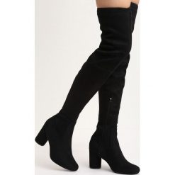Czarne Kozaki Brace Yourself. Kozaki marki Born2be. Za 149.99 zł.