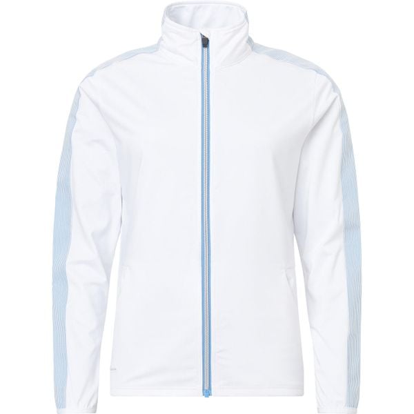 Kurtka dresowa midlayer damska Abacus Bovey. Białe kurtki ABACUS, s, bez wzorów, z dresówki, bez kaptura. Za 424.80 zł.