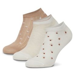 Skarpety Nine West. Brązowe skarpetki Nine West, bez wzorów. Za 39.99 zł.