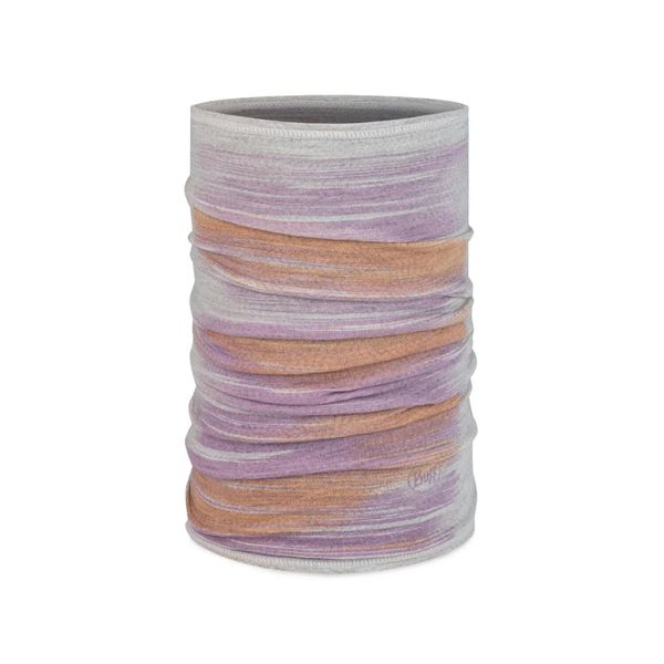 Ciepły komin merino Buff Prints Arky. Brązowe szaliki i kominy Buff, bez wzorów, ze skóry, eleganckie. Za 149.90 zł.