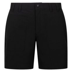 Shorty Damskie Montrose. Czarne szorty Trespass, bez wzorów, sportowe. Za 166.99 zł.