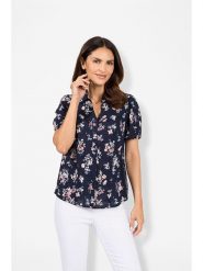 WITT WEIDEN Koszula w kolorze granatowym rozmiar: 38. Niebieskie koszule WITT WEIDEN, bez wzorów, z bawełny, bez kołnierzyka, bez ramiączek. Za 43.88 zł.