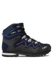 CMP Trekkingi Athunis Mid Wmn Trekking Shoe Wp 31Q4976 Granatowy. Niebieskie buty trekkingowe CMP, ze skóry, bez zapięcia. Za 349.99 zł.