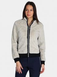Sweter damski Luhta Isolahti. Brązowe swetry Luhta, na zimę, l, bez wzorów, z materiału, eleganckie, bez ramiączek. Za 559.00 zł.