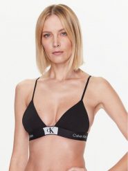 Calvin Klein Underwear Biustonosz braletka Unlined 000QF7217E Czarny. Czarne biustonosze Calvin Klein Underwear, bez wzorów, z bawełny. Za 129.99 zł.