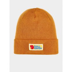 Czapka zimowa Fjallraven Vardag Classic Beanie - acorn. Żółte czapki zimowe Fjällräven, bez wzorów, sportowe. Za 119.99 zł.