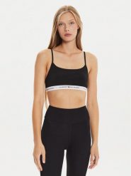 Tommy Hilfiger Komplet 2 biustonoszy topów UW0UW05528 Czarny. Czarne biustonosze Tommy Hilfiger, bez wzorów, z bawełny. Za 119.99 zł.