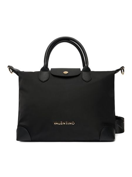 Valentino Torebka Jolly Re VBS9JX23 Czarny. Czarne torebki klasyczne Valentino, bez wzorów, ze skóry, bez dodatków. Za 469.99 zł.