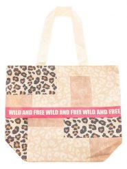 Zwillingsherz Shopper bag "Animal Mix" w kolorze beżowym rozmiar: onesize. Brązowe shopper bag Zwillingsherz, bez wzorów, z materiału, na ramię, bez dodatków. Za 60.99 zł.