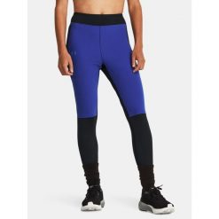 Legginsy damskie treningowe dopasowane Under Armour 1379342. Czarne legginsy Under Armour, bez wzorów, sportowe. W wyprzedaży za 295.00 zł.