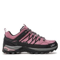 Trekkingi CMP. Czerwone buty sportowe lifestyle CMP, bez wzorów, sportowe, bez zapięcia. Za 449.99 zł.