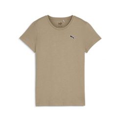 Damska koszulka Better Essentials PUMA Oak Branch Beige. Brązowe t-shirty sportowe Puma, xs, bez wzorów, bez ramiączek, na jogę i pilates. W wyprzedaży za 105.05 zł.