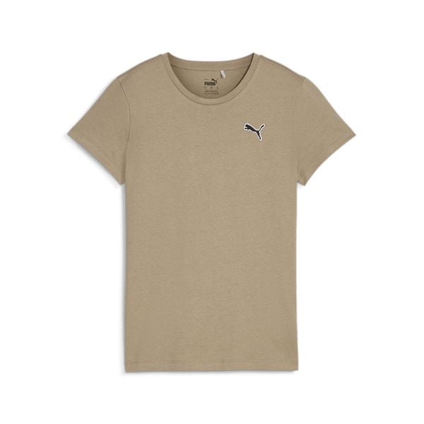 Damska koszulka Better Essentials PUMA Oak Branch Beige. Brązowe t-shirty sportowe Puma, xs, bez wzorów, bez ramiączek, na jogę i pilates. W wyprzedaży za 105.05 zł.