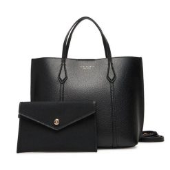 Torebka Tory Burch. Czarne torebki klasyczne Tory Burch, bez wzorów, klasyczne, bez dodatków. Za 1,829.00 zł.