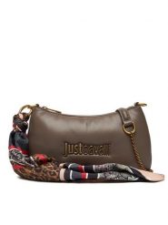 Just Cavalli Torebka 79RA4BD7 ZS748 Brązowy. Brązowe kopertówki Just Cavalli, bez wzorów, ze skóry, wizytowe, bez dodatków. Za 579.99 zł.
