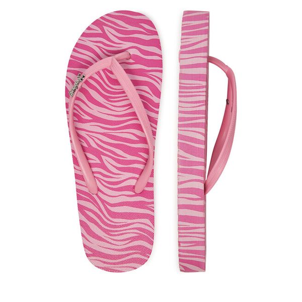 Japonki Juicy Couture. Czerwone japonki Juicy Couture, bez wzorów. Za 79.99 zł.