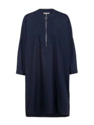Herrlicher Sukienka w kolorze granatowym rozmiar: L. Niebieskie sukienki Herrlicher, l, bez wzorów, z bawełny, bez kołnierzyka, bez ramiączek, midi. Za 118.84 zł.