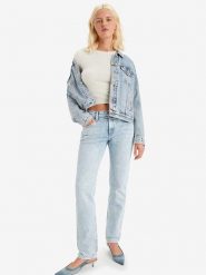 Levi's Dżinsy - Slim fit - w kolorze błękitnym rozmiar: W29/31. Niebieskie jeansy Levi's, s, z aplikacjami, klasyczne. Za 189.29 zł.