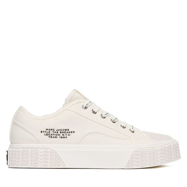 Trampki Marc Jacobs. Białe trampki Marc Jacobs, bez wzorów, bez zapięcia. Za 799.99 zł.