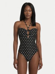 MICHAEL Michael Kors Strój kąpielowy MM22273 Czarny. Czarne stroje jednoczęściowe MICHAEL Michael Kors, bez wzorów, z syntetyku. Za 885.99 zł.