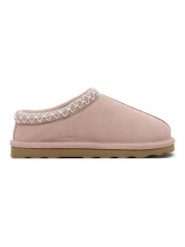 Clarks Skórzane kapcie w kolorze jasnoróżowym rozmiar: 40. Różowe kapcie Clarks, bez wzorów, ze skóry. Za 187.96 zł.