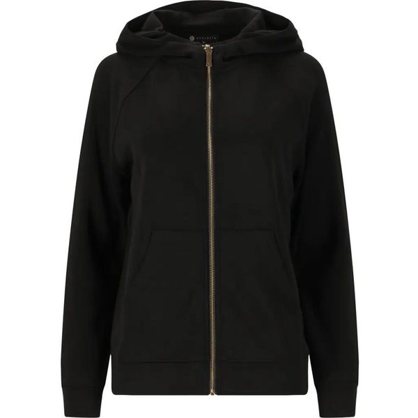 Bluza damska z kapturem Athlecia Jacey. Czarne bluzy Athlecia, bez wzorów, z materiału, z kapturem, na fitness i siłownię. Za 233.00 zł.