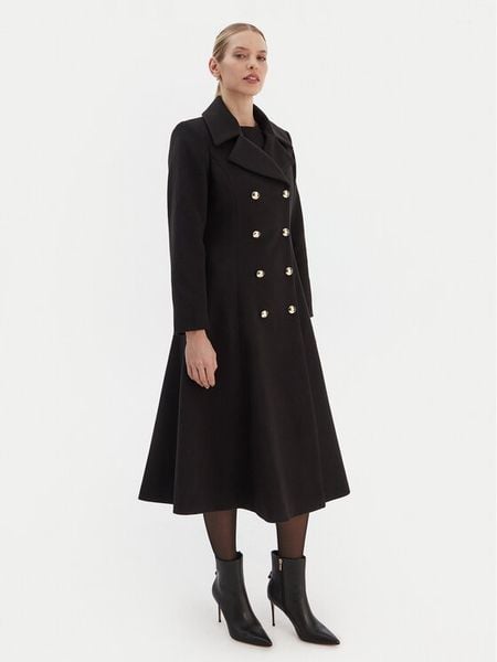 Rinascimento Płaszcz przejściowy CFC0126730003 Czarny Regular Fit. Czarne płaszcze Rinascimento, m, bez wzorów, z syntetyku, bez kaptura. Za 1,059.00 zł.