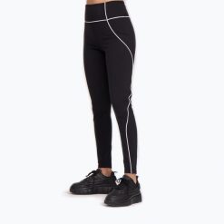 Legginsy treningowe damskie Cardio Bunny HCB-125. Czarne legginsy Cardio Bunny, bez wzorów, sportowe. Za 84.99 zł.