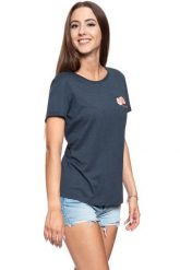 MUSTANG T SHIRT DAMSKI Alina C Embro 1009062 4085. T-shirty Mustang, s, z aplikacjami, bez kołnierzyka, bez ramiączek. Za 69.99 zł.