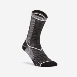 Skarpetki do cross treningu Domyos. Skarpetki DOMYOS, bez wzorów, z dzianiny. Za 39.99 zł.