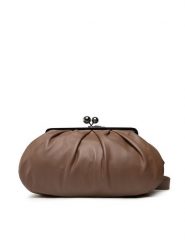 Weekend Max Mara Torebka Provino 55161812600 Brązowy. Brązowe torebki klasyczne Weekend Max Mara, bez wzorów, ze skóry, bez dodatków. Za 1,889.00 zł.