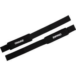 Pasy treningowe z neoprenem Zipro Gym Straps. Czarne paski ZIPRO, bez wzorów, z neoprenu, sportowe. Za 10.90 zł.