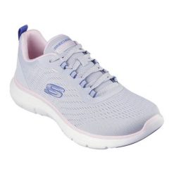 Buty Skechers Flex Appeal 5.0 150201-GYMT szare. Szare buty treningowe bez wzorów, bez zapięcia, na fitness i siłownię. Za 462.92 zł.