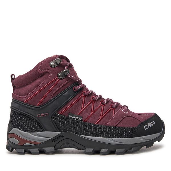 Trekkingi CMP. Czerwone buty sportowe lifestyle CMP, bez wzorów, bez zapięcia, trekkingowe. Za 329.99 zł.