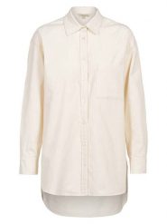 Herrlicher Koszula "Jamina" w kolorze kremowym rozmiar: M. Brązowe koszule Herrlicher, m, bez wzorów, bez kołnierzyka, bez ramiączek. Za 165.99 zł.