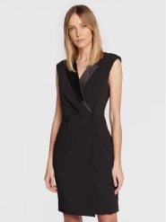 Marciano Guess Sukienka codzienna 3RGK31 9836Z Czarny Regular Fit. Czarne sukienki Marciano Guess, na co dzień, z aplikacjami, z syntetyku, bez kołnierzyka, bez ramiączek, proste. Za 619.99 zł.