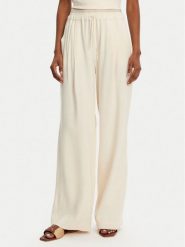 Marella Spodnie materiałowe Fred 2513131085 Écru Wide Leg. Spodnie materiałowe Marella, bez wzorów, z materiału. Za 1,129.00 zł.