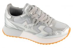 Buty sportowe Sneakersy damskie, Stargirl. Czarne buty treningowe SUN68, bez wzorów, z materiału, przed kostkę, bez zapięcia, trekkingowe. Za 499.99 zł.