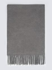 BIG STAR Szal w kolorze szarym - 210 x 74 cm rozmiar: onesize. Szare szaliki i kominy BIG STAR, bez wzorów, z materiału, retro. Za 64.99 zł.