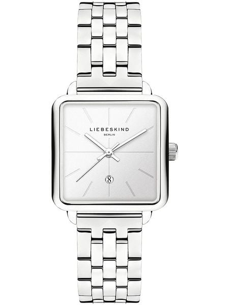 Liebeskind Zegarek kwarcowy w kolorze srebrnym rozmiar: onesize. Szare, analogowe zegarki Liebeskind, srebrne. Za 431.78 zł.