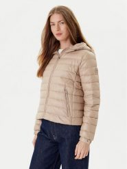 Tommy Hilfiger Kurtka puchowa WW0WW46788 Beżowy Regular Fit. Brązowe kurtki Tommy Hilfiger, m, bez wzorów, z puchu, bez kaptura. Za 629.99 zł.