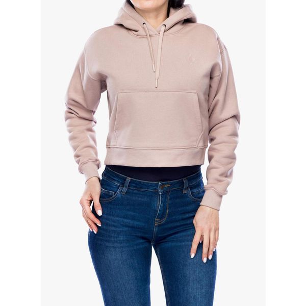 Bluza z kapturem damska Black Diamond Crop Pullover Hoody. Czerwone bluzy Black Diamond, s, bez wzorów, sportowe, bez ramiączek, z kapturem. Za 251.99 zł.