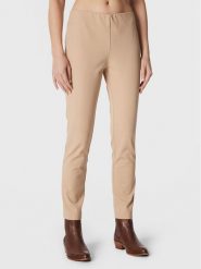 Lauren Ralph Lauren Spodnie materiałowe 200631310018 Beżowy Slim Fit. Brązowe spodnie materiałowe Lauren Ralph Lauren, bez wzorów, z bawełny. Za 419.99 zł.